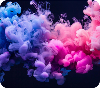 Creative image with smoke